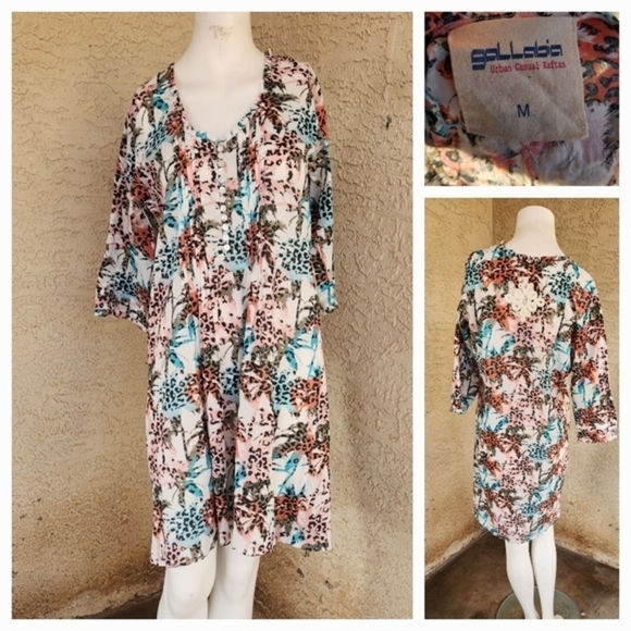 Gallabia Sydney Leopard Dress‎ - Picture 2 of 2